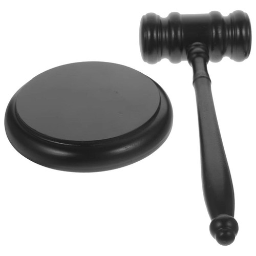 Wooden gavel block set for - wooden,