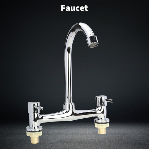 Modern dual lever - modern, chrome