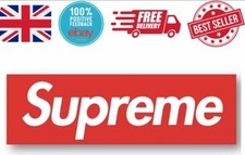 Supreme Red Box Logo Sticker -