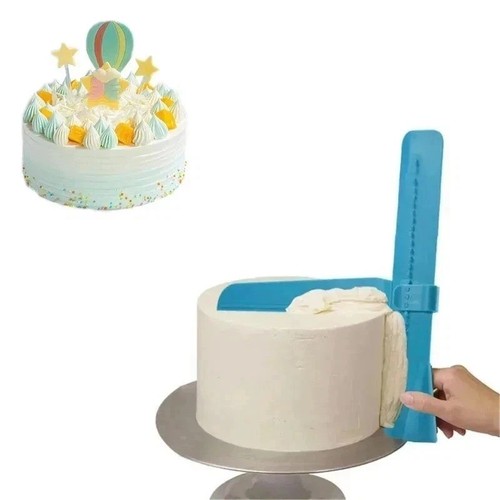 Adjustable cake scraper - adjustable,