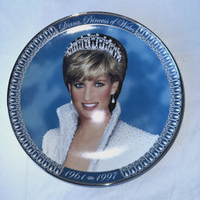 Franklin Mint Diana Princess of Wales Ltd Edition Collector Plate Fine Porcelain