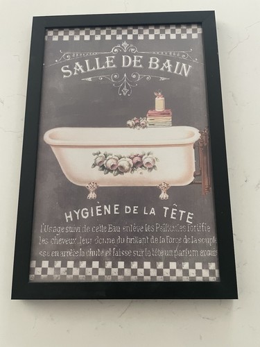 Bathroom sign plaque home - bathroom,