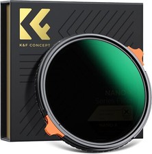 K&F Concept 2 in 1 True Color Variable Fader ND2-32 ND Filter & CPL Lens Filter