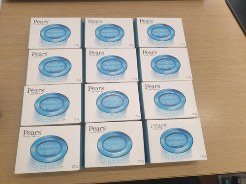 Pears transparent blue soap - pears,
