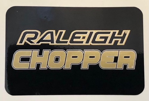 Raleigh chopper mk3 seat decal - raleigh,