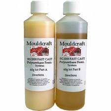 Mouldcraft SG2000 120gm Fast Cast Polyurethane Liquid Plastic Casting Resin kit