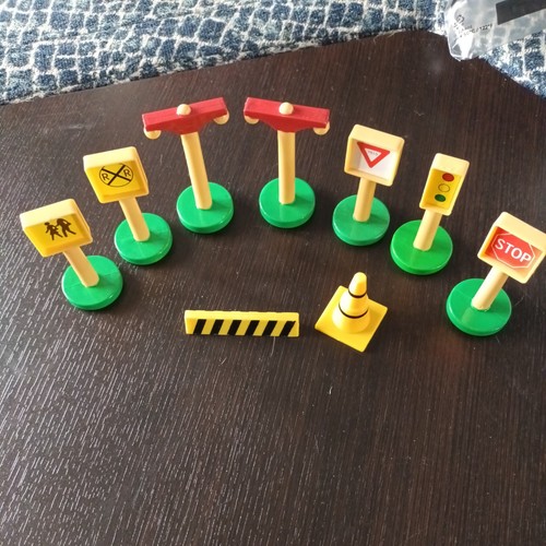 Vintage toy plastic road - vintage,