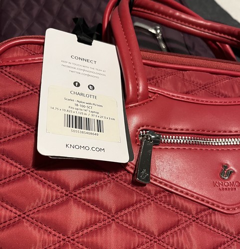 Knomo charlotte quilted laptop - charlotte,