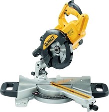 DEWALT  DWS774-GB 216-mm 230V Slide Mitre Saw with XPS - Yellow/Black (Brandnew)