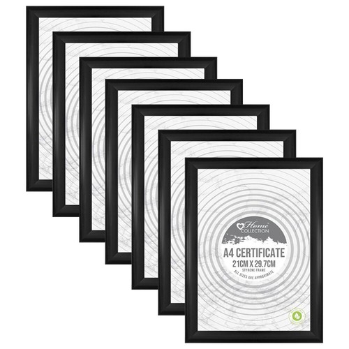Black photo picture frame - a4,