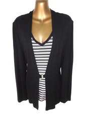 Joseph Ribkoff Black & ivory