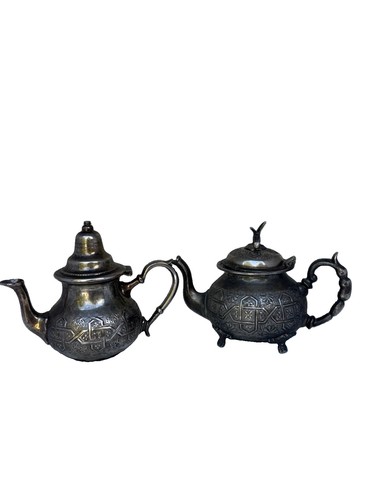 Vintage moroccan silver - x2,