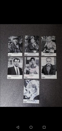 Eastenders signed cast cards - cast,