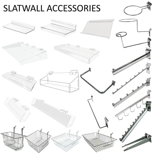 Slatwall baskets shelves - baskets,,