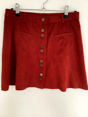 Zara trafaluc wine red faux - zara,