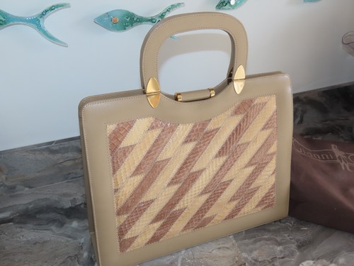 Gianni conti leather hand - leather, bag