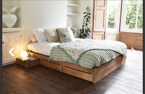 Futon company oak platform - oak,