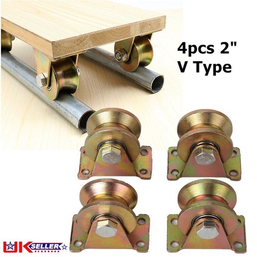 4pcs groove track wheel - 2/4pcs, v-groove
