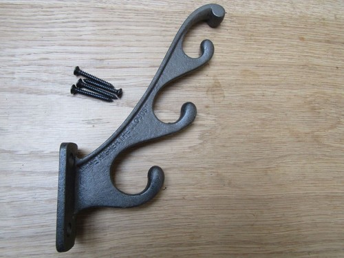 Iron rustic coat hook antique - rustic,