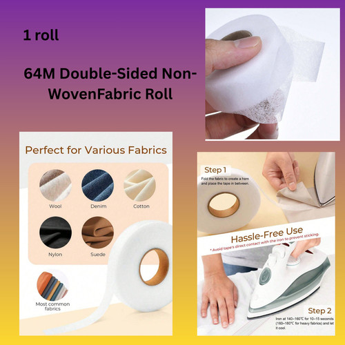 64m double sided non - 64m, non-woven