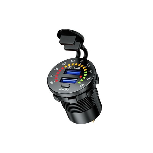 Motorcycle dual usb charger - motorcycle,