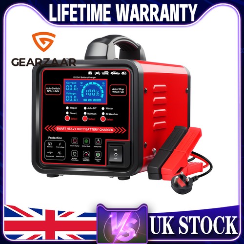 Heavy duty battery charger - heavy,