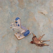 Vintage porcelain unicorn