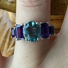 Teal Color Changing Fluorite