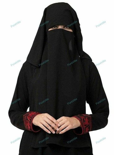 Naqaab mushkiya free black - mushkiya,