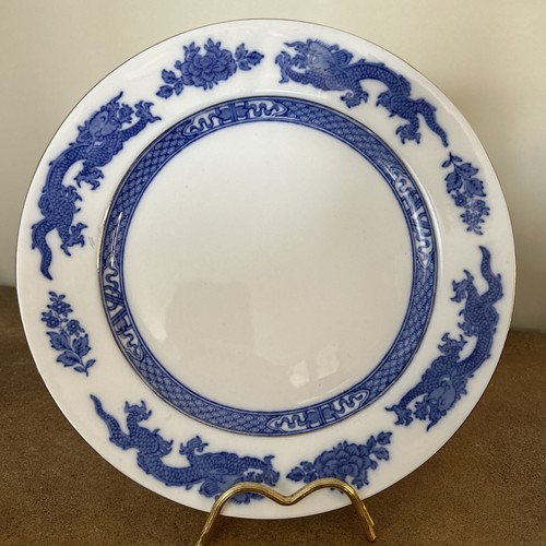 Vintage cauldon blue chinese - ,,