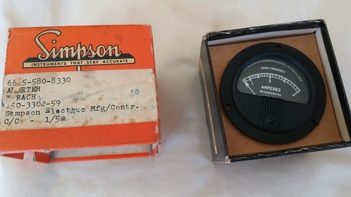 Vintage simpson meter 3 - simpson, 0-3