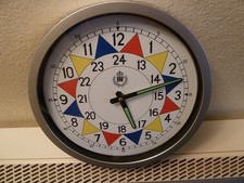 RAF SECTOR WALL CLOCK 30cm SILVER.