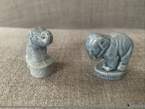 Wade whimsies elephant blue - wade, x2