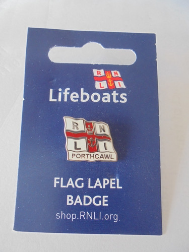 Rnli pin badge - badge, porthcawl