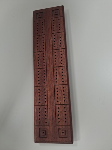 Wooden cribbage board - cribbage,