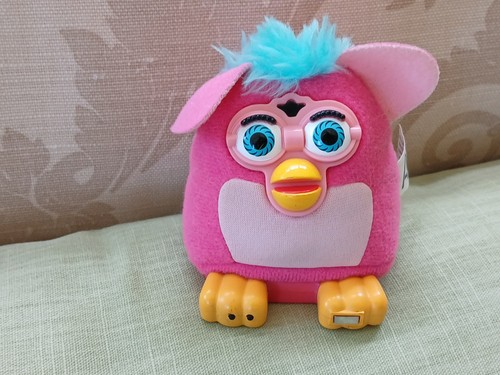 Vintage pink talking furby - pink,