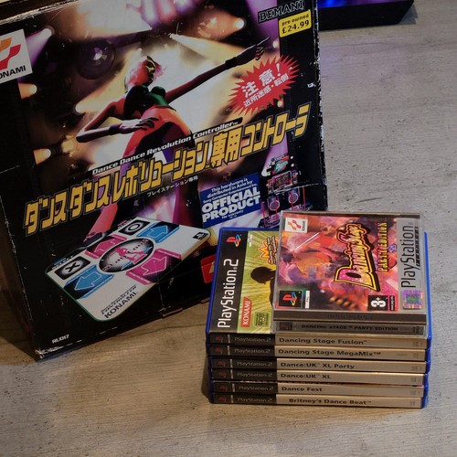 Dance mat ps1 ps2 bundle - mat, ps1/ps2