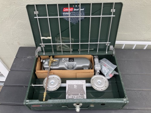 Coleman 424 dual fuel two - dual,