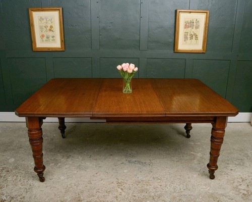 Victorian oak wind out dining - victorian,