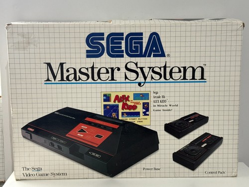 Boxed sega master system - master,