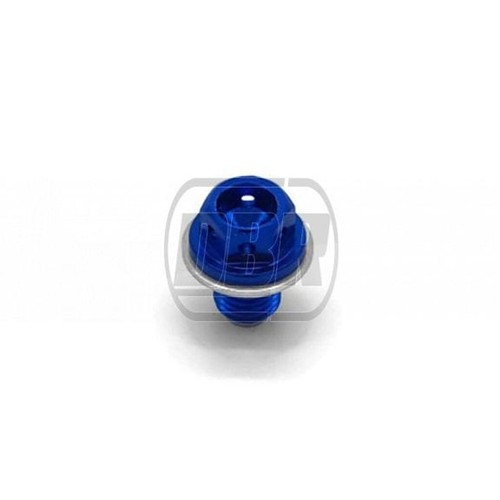 Blue cnc engine sump - blue,