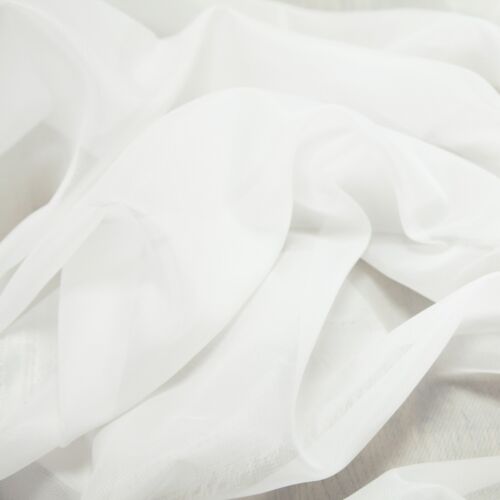 Ivory voile fabric fire - voile,