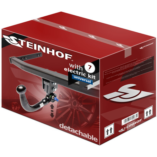 Complete detachable towbar - , for