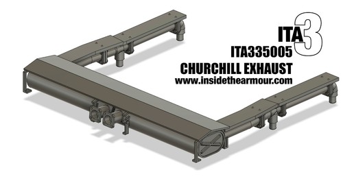 Ita335005 churchill tank - 1/35,