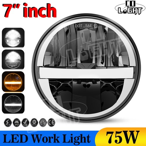 7inch led motorcycle headlight - led,