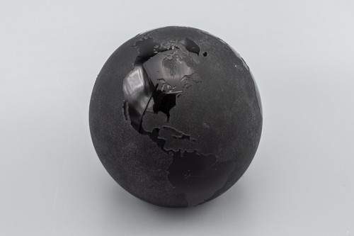 Correia art glass - art, black