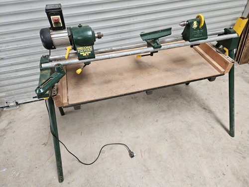 Wood turning lathe record - turning, lathe,