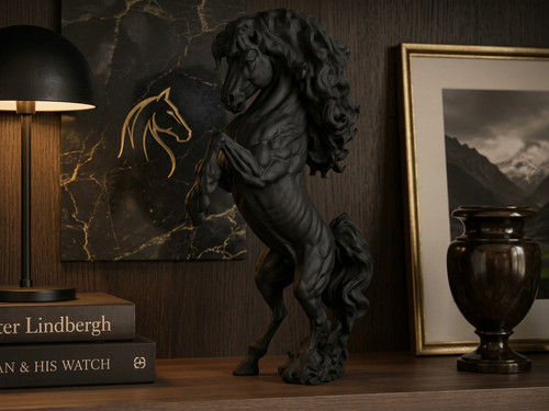 Majestic rearing horse - majestic,