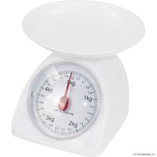 NEW 5KG KITCHEN SCALE WEIGHING COOKING FOOD WEIGHT ROUND MECHANICAL TRADITIONAL