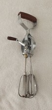 🔶️RETRO 1950s PRESTIGE VINTAGE EGG BEATER WHISK KITCHENALIA MCM UTENSIL #1